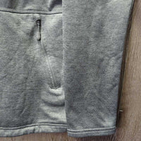 Light Fleece Jacket, zipper *vgc/gc, clean, seam puckers, clumpy lining, rubs, pills
