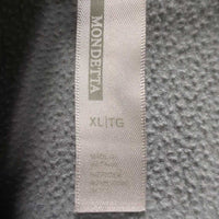Light Fleece Jacket, zipper *vgc/gc, clean, seam puckers, clumpy lining, rubs, pills
