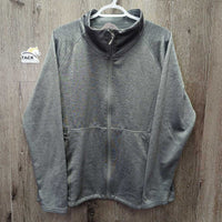 Light Fleece Jacket, zipper *vgc/gc, clean, seam puckers, clumpy lining, rubs, pills
