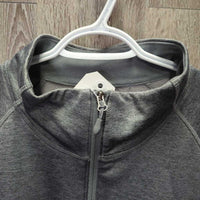 Light Fleece Jacket, zipper *vgc/gc, clean, seam puckers, clumpy lining, rubs, pills
