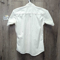 SS Show Shirt, snap collar *vgc, clean

