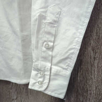 LS Show Shirt, snap collar *vgc, clean
