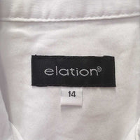 LS Show Shirt, snap collar *vgc, clean
