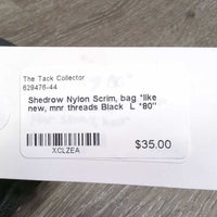 Nylon Scrim, bag, tail *like new, mnr threads
