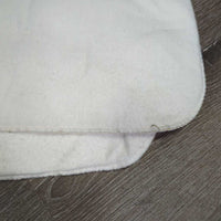 2 Thin Fleece Leg Quilt *gc, clean, hairy, mnr stains & gunk

