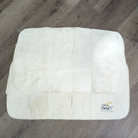 2 Thin Fleece Leg Quilt *gc, clean, hairy, mnr stains & gunk
