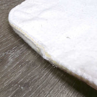 2 Thin Fleece Leg Quilt *gc, clean, hairy, mnr stains & gunk
