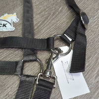 Soft Nylon Halter, snap *gc, dirty, faded, residue
