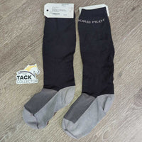 Pr Tall Riding Boot Socks *vgc, mnr pilly, rubs, clean, hair
