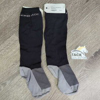 Pr Tall Riding Boot Socks *vgc, mnr pilly, rubs, clean, hair
