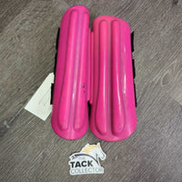 Pr Thick Neoprene Closed Boots, velcro *xc, mnr hair & stains
