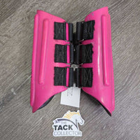 Pr Thick Neoprene Closed Boots, velcro *xc, mnr hair & stains

