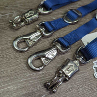 2/Pr Soft Nylon Web Cross Ties, adjustable *xc/like new, clean, mnr stains
