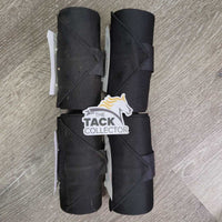 4 Stretchy Nylon Leg Wraps, mesh bag *like new, clean
