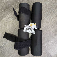 4 Stretchy Nylon Leg Wraps, mesh bag *like new, clean
