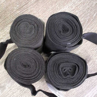 4 Stretchy Nylon Leg Wraps, mesh bag *like new, clean
