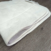 Pr Fleece No Bow Leg Quilts *gc, mnr hair, dirt, stains, dingy
