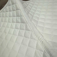Quilt Jumper Pad, piping *vgc, clean, mnr pills, rubs, stains, v. mnr hair, marker, puckers
