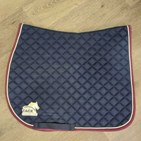 Quilt Jumper Pad, piping *vgc, clean, faded, mnr hair, rubs, pills, threads
