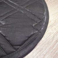 Satin Quilt Jumper Pad, 2x piping *vgc, clean, mnr hair, creases, v. mnr marker, rubs, threads
