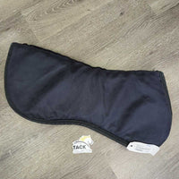 Memory Foam Half Pad *vgc, clean, edges: faded, rubs & pills, mnr threads & puckers
