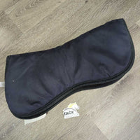 Memory Foam Half Pad *vgc, clean, edges: faded, rubs & pills, mnr threads & puckers
