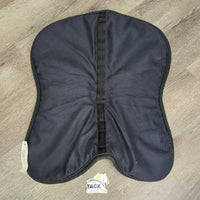 Memory Foam Half Pad *vgc, clean, edges: faded, rubs & pills, mnr threads & puckers
