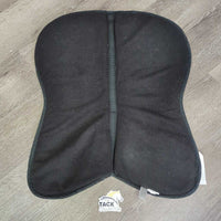 Memory Foam Half Pad *vgc, clean, edges: faded, rubs & pills, mnr threads & puckers
