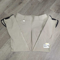 Breeches, Side Zip *vgc, seam puckers, rubs, stained seat & legs, older, pulled seat seam
