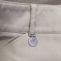 Breeches, Side Zip *vgc, seam puckers, rubs, stained seat & legs, older, pulled seat seam

