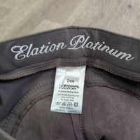 Full Seat Breeches *vgc, older, faded, seam puckers, sm snags
