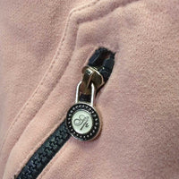 Hooded Sweatshirt Jacket, Zip *vgc, 0 hoodie string, mnr puckered waist seam & threads, faded?
