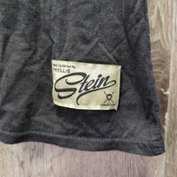 SS T Shirt "Show Jacket & Number" print *gc, clean, wrinkles, mnr faded, hairy, NO tag, cracking art
