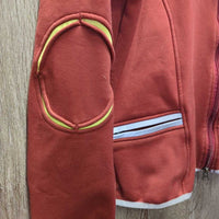 Fleece Jacket, zip *vgc, mnr curled edge, threads, peeled logo, seam puckers & faded, older?
