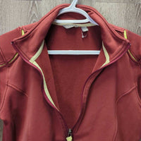 Fleece Jacket, zip *vgc, mnr curled edge, threads, peeled logo, seam puckers & faded, older?
