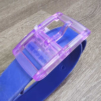 Soft TPE Plastic Belt & Plastic Buckle *gc, mnr stains, scraped edges, scratches
