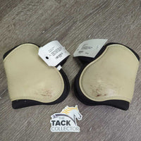Hind Boots, velcro *gc, clean, residue, stains, scrapes, scuffs, hair
