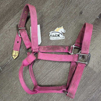 Hvy Thick Nylon Halter *gc, dirty, stains, rubs, faded
