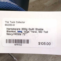 200g Quilt Stable Blanket, tags *new, NO Tail
