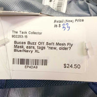 Soft Mesh Fly Mask, ears, tags *new, older?
