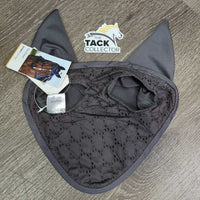 Ear Bonnet Fly Veil, Piping, tag *new
