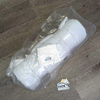 Pr Pillow Leg Quilts, bag *new
