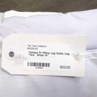Pr Pillow Leg Quilts, bag *new
