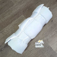 Pr Pillow No Bow Leg Quilts, bag *new, mnr stains
