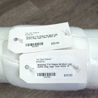Pr Fleece No Bow Leg Quilts, bag, tags *new
