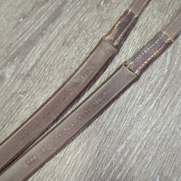 Thick Smooth Rubber Reins *gc, stains, dirty, older, faded, rubs, residue

