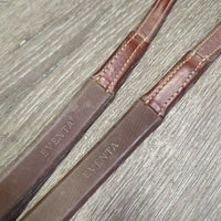 Thick Smooth Rubber Reins *gc, stains, dirty, older, faded, rubs, residue
