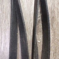 Rsd/Padded Bridle, Drop Noseband, Plain Reins, buckles *vgc/xc, clean, rubs, residue, dry, stiff, twisted
