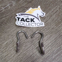 Pr 'S' Curb Chain Hooks, bag *new
