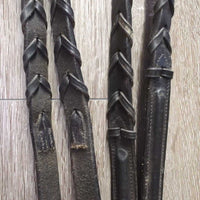 Rsd Bridle, Braided Reins *vgc, clean, rubs, twists, creases, edge scrapes
